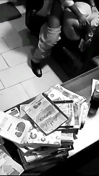 Office Staff Caught Hungry, Webcam Shows Her Getting Drilled Hard