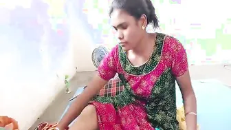 Pulled Up Bhavi’s Nighty In Village Home And Fucked Her Pussy Then Stuffed Cock In Mouth