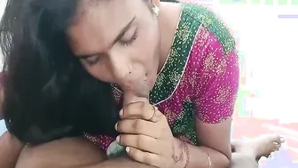 Pulled Up Bhavi’s Nighty In Village Home And Fucked Her Pussy Then Stuffed Cock In Mouth