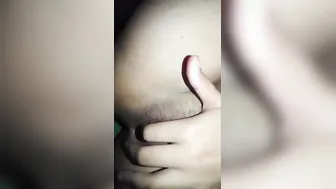 Desi Girl Filmed Herself Fingering Her Wet Pink Cunt In Bedroom Mirror