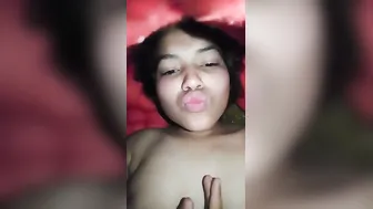 Desi Girl Filmed Herself Fingering Her Wet Pink Cunt In Bedroom Mirror