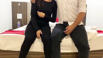 Took GF To Oyo Room Lifted Her Legs And Fucked Her Pink Pussy Raw