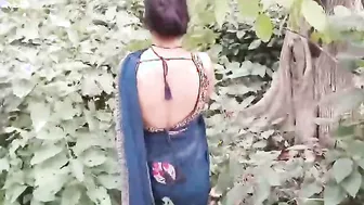 Bhavi Called Boyfriend To Jungle And Took Cock Deep In Doggy Position