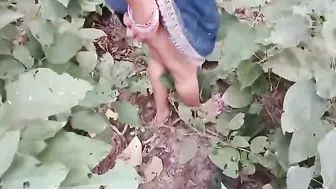 Bhavi Called Boyfriend To Jungle And Took Cock Deep In Doggy Position