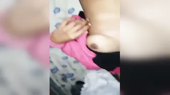 Village Bhavi Stripped Into Nighty Then Got Her Dripping Pussy Drilled Deep