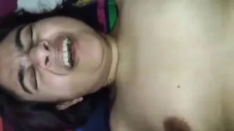 Fat GF’s Tiny Pussy Struggled To Take My Huge Dick