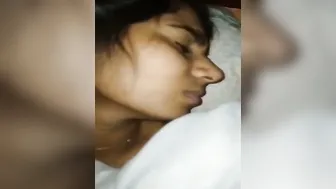Cold Winter Night Under Warm Blanket Making Love To Bhavi Intimately