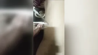 Throwing Wife Facedown On Bed Spreading Her Legs Starting To Thrust
