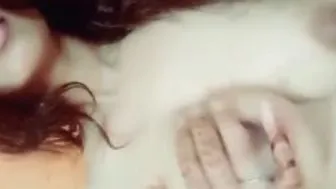 Pounding Wife From Behind Admiring Her Fresh Tattoo Above Her Curves