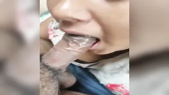 Aunty's Daughter Sucking Me Then Climbing On Top Bouncing On Me Hard