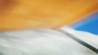 Wife In Black Bra Sucking His Cock Cooling Down Her Burning Pussy