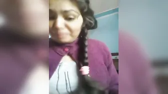 Desi Girl Removing Pants Fingering Herself Then Licking Her Fingers