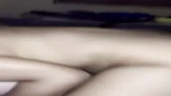 Sali Riding Me Bareback, Her Huge Boobs Slapping As She Grinds My Cock