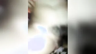 Woke Up Wife On Floor, Pushed My Cock Into Her Hairy Pussy And Fucked Her Raw