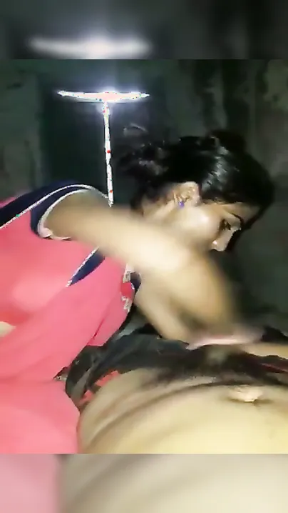 Village Wife Secretly Sucking Younger Brothers Cock At Night Happily