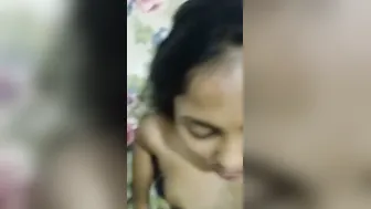 Bro’s Gf Caught Alone, Stuffed Her Pussy Then Blew Creampie All Over Her Face