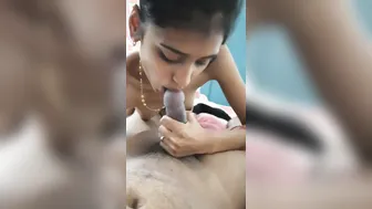 Made Desi Bhavi Suck My Fat Cock Till She Choked Then Fucked Her Mouth And Cunt