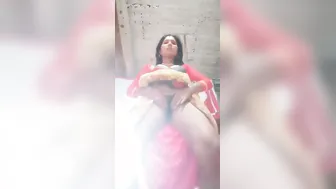 Saree Off, Village Girl Filming Her Pussy And Ass Spread Wide Open