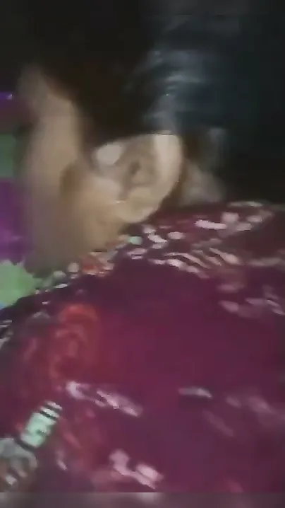 Yanking up aunt's nighty, he slams her doggy-style until she cries out loud