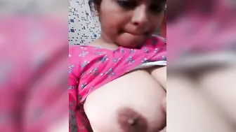 Squeezed Nipples Hard In Bathroom Mirror, Rubbing My Dripping Chuchi Alone