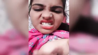 Squeezed Nipples Hard In Bathroom Mirror, Rubbing My Dripping Chuchi Alone