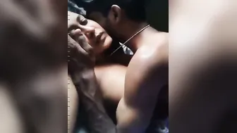 Bhavi Warmed Dewar's Cock Under Blanket Rubbing Her Hot Dripping Cunt