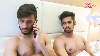 Two Guys Double-Teamed One Girl Made Her Suck Cock While Getting Fucked Raw