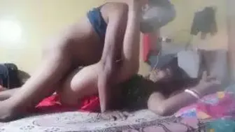 Husband Celebrated Anniversary Sucking Wife’s Big Boobs Then Fucked Her Doggy