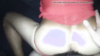 At Night I Pulled Off My GF’s Panties And Rammed My Cock Deep In Her Ass