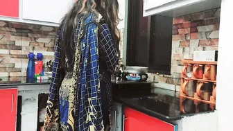Cuckold Husband Watches As Stranger Assfucks His Obedient Housewife In Kitchen