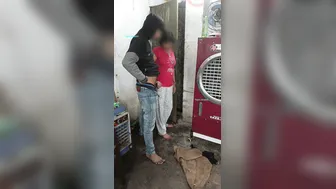 GF Sneaks Over At Midnight For Secret Sex With Intense Hindi Moans