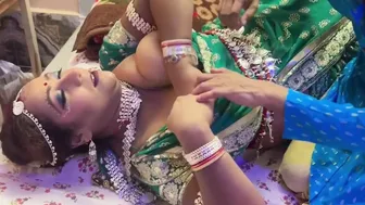 Suhagraat Night Wife’s Tight Boor Ripped Open Bareback