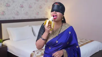Stuffed Banana Deep Inside Pussy Then Fucked Till Juice Dripped