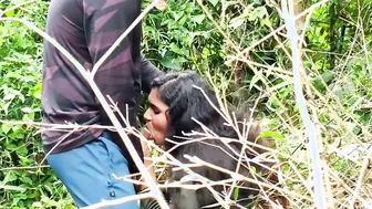 Desi Village Girl Caught Fucking Lover In Jungle And Gets Punished