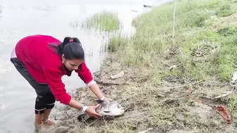 Desi Village Girl Fucked Outdoors During Fishing Trip In New Vlog