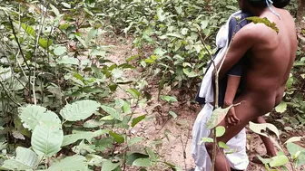 Indian Schoolgirl Getting Deflowered By Bad Boy Deep In The Jungle