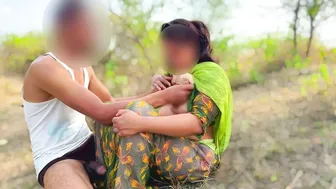 Desi Stepsister Getting Her Tight Pussy Stretched In The Village Jungle