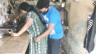 Indian Sisters With Huge Tits In Saree Doing Ahegao And Boob Press