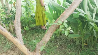 Hot Desi Girl Fucking And Sucking Cock In Garden Near House Amateur