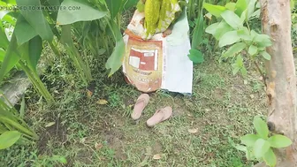 Hot Desi Girl Fucking And Sucking Cock In Garden Near House Amateur