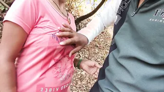 Indian College Couple Fucking Raw In The Forest For The Very First Time