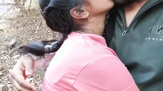 Indian College Couple Fucking Raw In The Forest For The Very First Time