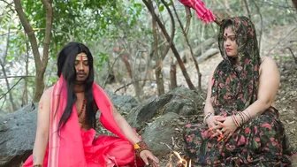 Indian Mystic Fucks Female Devotee Hard In Temple Prayer Room Sex