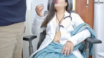 Desi Patient Accidentally Cums In Doctor's Mouth During Dick Checkup