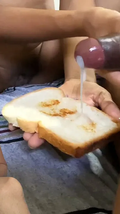 Naughty Stepsister Jerks Him Off And Eats Cum With Bread Desi Taboo