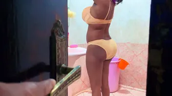 Naked Stepmom Caught In Bathroom By Stepson Desi Homemade Fuck Video