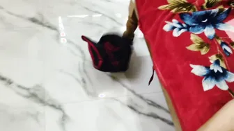 Ex Girlfriend Arches Back Taking Doggy Pounding On Bedroom Floor At Midnight