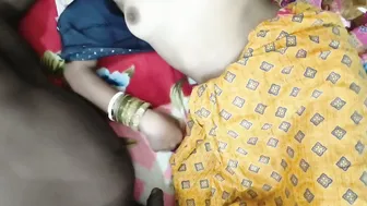 Indian Hot Wife Rides Husband Raw In Their Bedroom With Dirty Hindi Talk