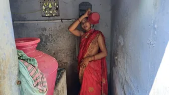 Indian Bhabhi Gets Railed By Devar In Bathroom During Family Function