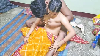 Desi Bhabhi Spreads Wide For Devar All Day In Their Village House Room